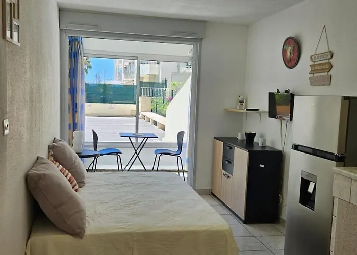 Le Paradis Du Port Cozy Near Port And Beaches In Cap Dagde